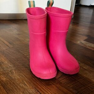 Kids Totes Pink Rain Boots size US 7/8